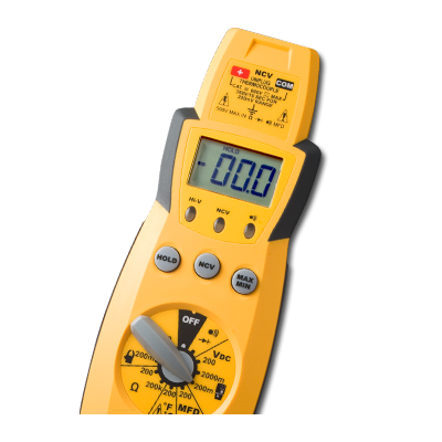 FIELDPIECE Expandable Stick Multimeter Kit with 400 A AC Clamp accessory—ideal for HVAC & Refrigeration