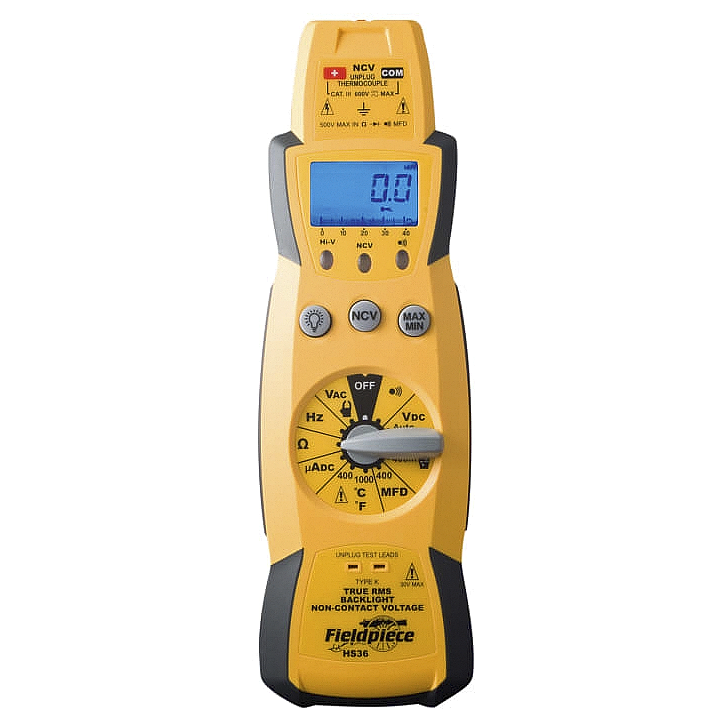 FIELDPIECE True RMS "Stick" Multimeter Kit with 400 A AC Clamp Accessory