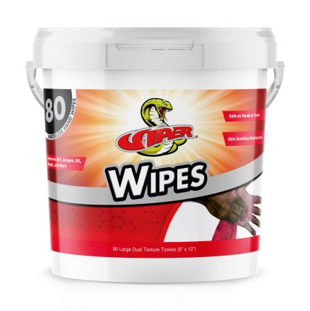 VIPER Wipes - x80 Hand Towels - 9"x12"