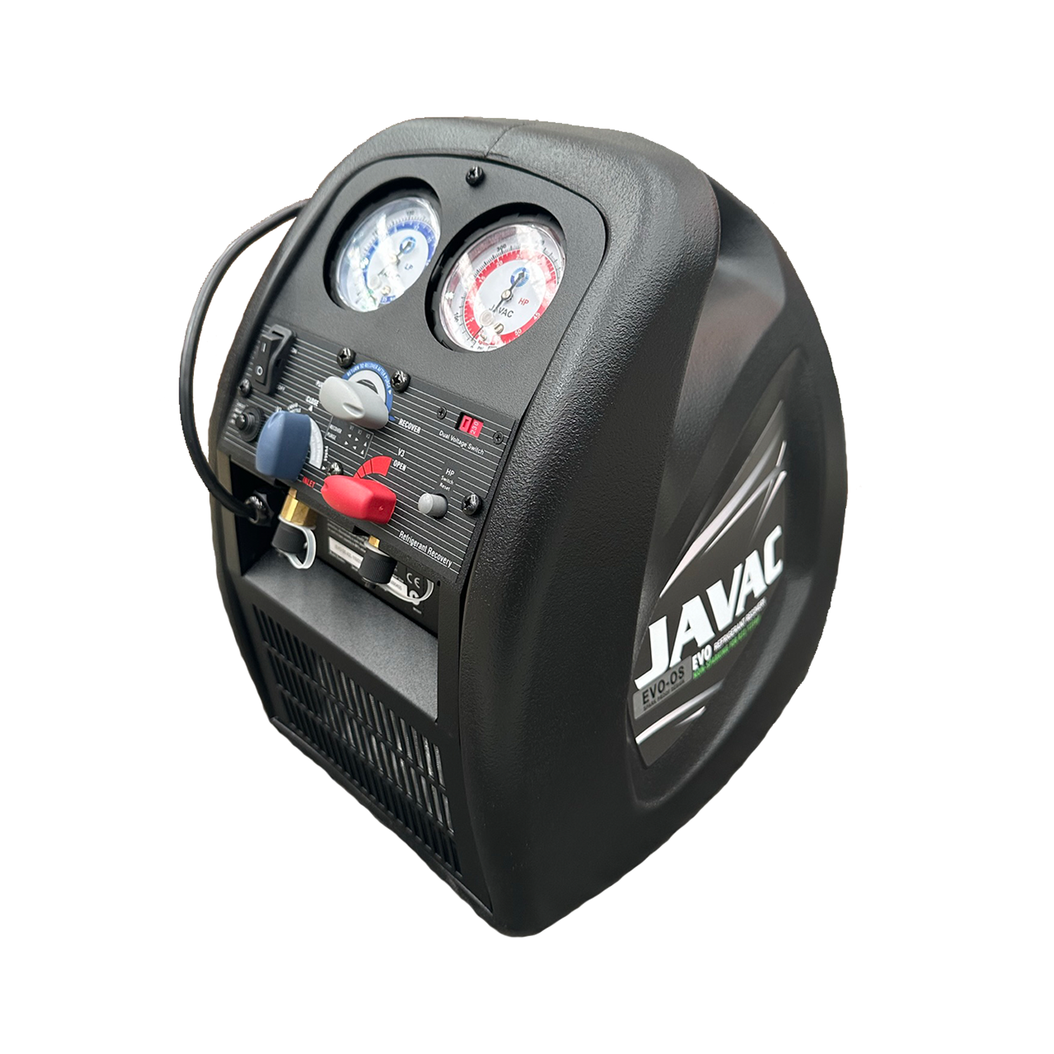 JAVAC EVO-OS Automotive Recovery Machine - Non-Sparking - R134a, R1234yf & R12 Compliant