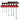 TENG 7PCE T-HANDLE METRIC HEX SET 2.5-8MM W/ WALL RACK