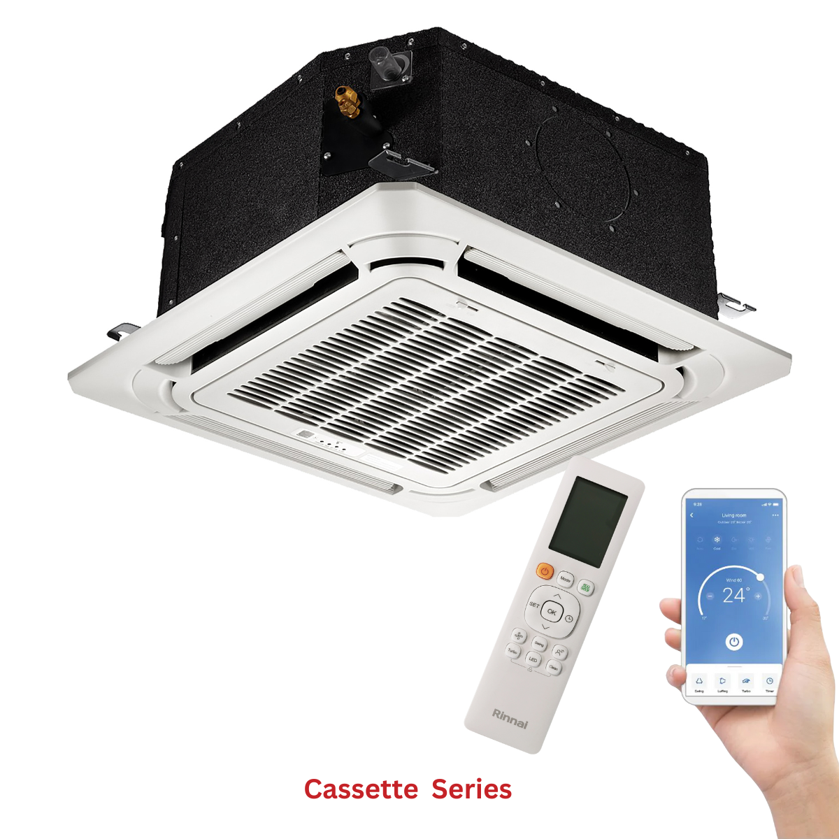RINNAI Multi Head Split System Air Conditioner | HVAC Direct Australia