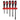TENG 5PCE MD POWER THRU SCREWDRIVER SET W/WALL RACK