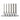 TENG 6PCE 3/8" DR. LONG RIBE BIT SOCKET SET - M4-M10