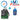 WIPCOOL Cordless Cleaning Pump (Backpack Version)-WIPCOOL-JAVC10BW - Backpack Sprayer-VIPER Brite Coil Cleaner - 3.785L - SKU:RT300G-Front Cover Version - SKU: JAVCSC1-HVACDIRECT PTY. LTD.